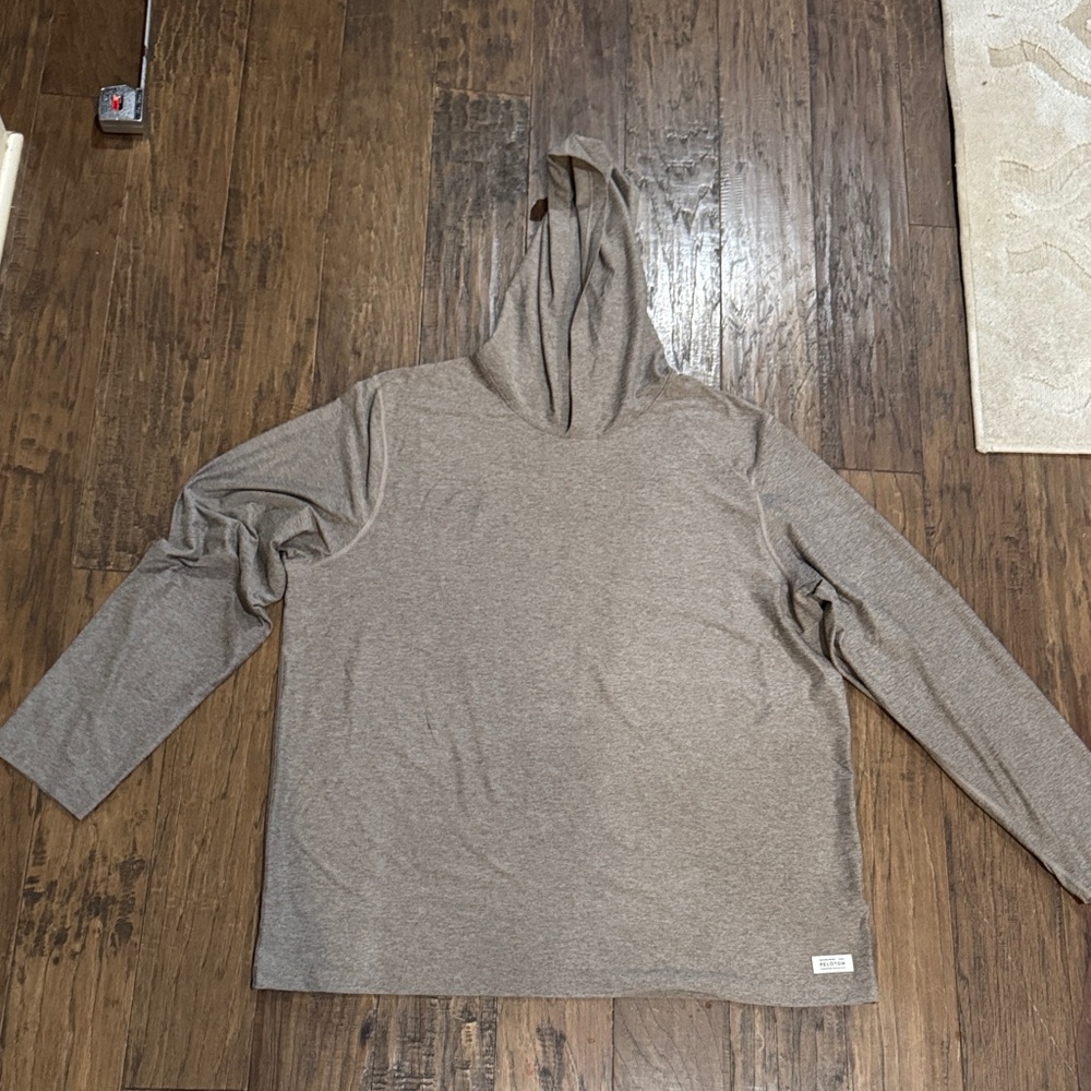 Men’s Peloton Dreamblend Taupe Hoodie Sz XXL